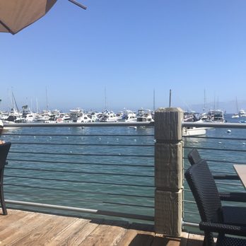 Bluewater Grill - View from the table. - Seafood Near Me - Avalon, California