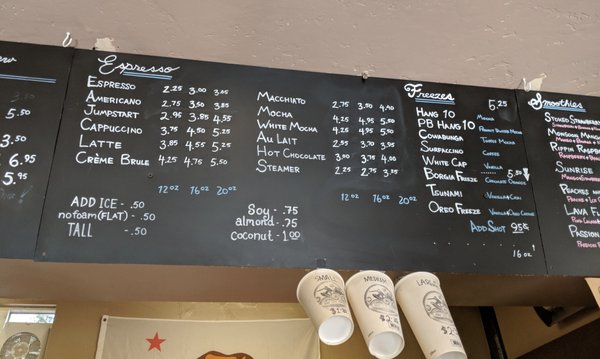 Menu photo 7 California Coffee Aptos, CA