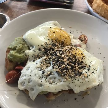 Spoke & Hub - Savory croffle (2/5) - Breakfast & Brunch Near Me - Baton Rouge, Louisiana