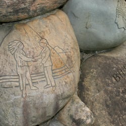Bill Moose Memorial - Engravings.