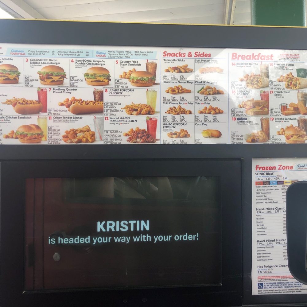 Sonic Drive-In - Burgers Near Me - Dayton, Texas Sonic Drive-In - Burgers Near Me - Dayton, Texas