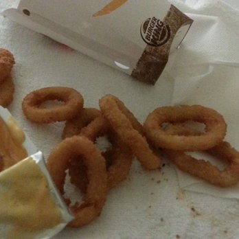 Burger King - "LARGE" onion ring - ripoff. - Burgers Near Me - Mobridge, South Dakota Burger King - "LARGE" onion ring - ripoff. - Burgers Near Me - Mobridge, South Dakota