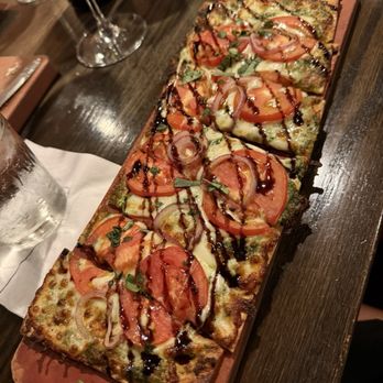 Cooper’s Hawk Winery & Restaurant - Caprese Flatbread . So yummy!!! - New American Near Me - Orlando, Florida Cooper’s Hawk Winery & Restaurant - Caprese Flatbread . So yummy!!! - New American Near Me - Orlando, Florida