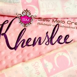 Sew Melo Creations - Handmade personalized Baby Quilt