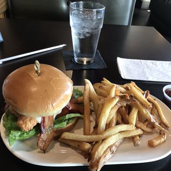 Della J's Delectables - Chicken club sandwich, fried and French fries - Southern Near Me - Alexandria, Virginia