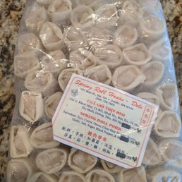 Bag of 50 frozen egg rolls