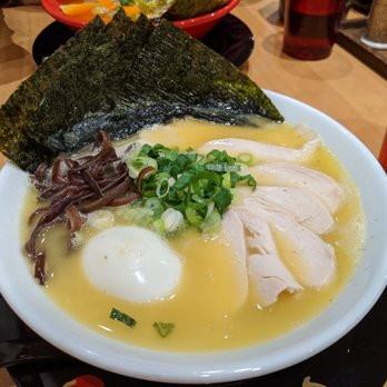 Ikkousha Chicken Ramen - Chicken white soup ramen (Tori Paitan Ramen) with premium toppings - Ramen Near Me - Toronto, Ontario Ikkousha Chicken Ramen - Chicken white soup ramen (Tori Paitan Ramen) with premium toppings - Ramen Near Me - Toronto, Ontario