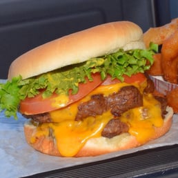 Double Cheeseburger(2/3lb): Mama Possum's Double Cheeseburger(2/3lb): Mama Possum's