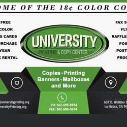 University Printing