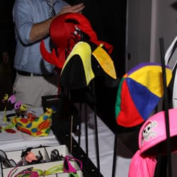 DJ Todd Entertainment - A small selection of the HUGE variety of props and goodies for our guests.
