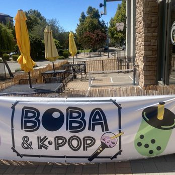 Boba & More - Outside seating. - Bubble Tea Near Me - Dublin, California