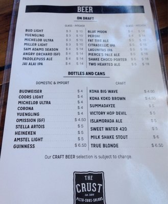 Menu photo 7 The Crust Pizza Naples, FL