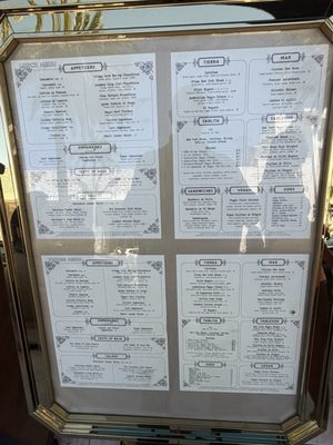 Menu photo 1 The Hideaway Beverly Hills, CA