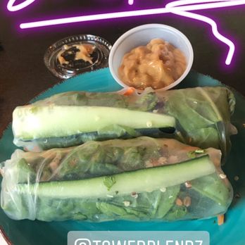 Tower Blendz - Yaaaaas spring rolls - Acai Bowls Near Me - Fresno, California Tower Blendz - Yaaaaas spring rolls - Acai Bowls Near Me - Fresno, California