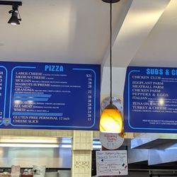 Maskots Pizza & Grill - Menu board 7/8/2024