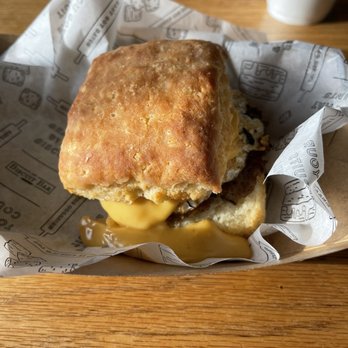 The Biscuit Bar - Sausage egg and cheese - Breakfast & Brunch Near Me - Arlington, Texas The Biscuit Bar - Sausage egg and cheese - Breakfast & Brunch Near Me - Arlington, Texas