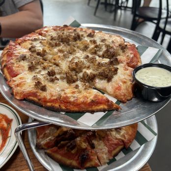 Dicey's Pizza & Tavern - Plain pie add sausage - Pizza Near Me - Nashville, Tennessee Dicey's Pizza & Tavern - Plain pie add sausage - Pizza Near Me - Nashville, Tennessee