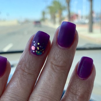 Utopia Nails - Love my color and sparkle - Nail Salons Near Me - Fontana, California