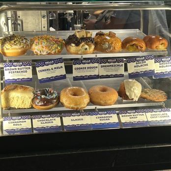 District: Donuts. Sliders. Brew - Pastry case as of July 2025 - Coffee & Tea Near Me - Las Vegas, Nevada