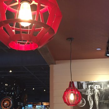 Ford's Garage - Cool light fixtures - Burgers Near Me - Brandon, Florida