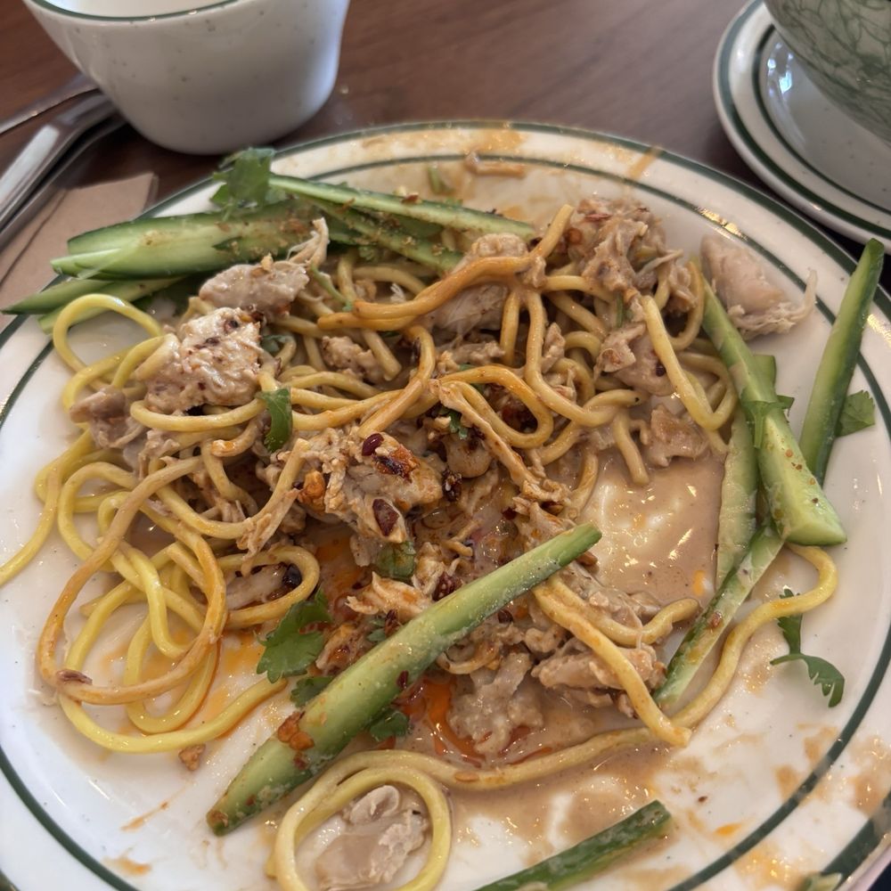 Sesame noodles (We ate some already)