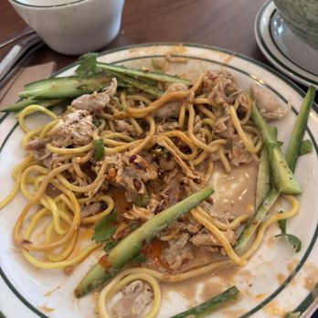 Liu’s Cafe - Sesame noodles (We ate some already) - Cafes Near Me - Los Angeles, California