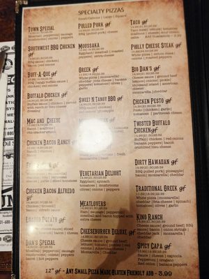 Menu photo 5 Dan's Place West Greenwich, RI