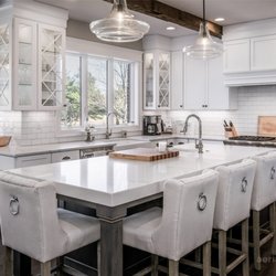 AS Media - Stylish residential kitchen with modern design features.