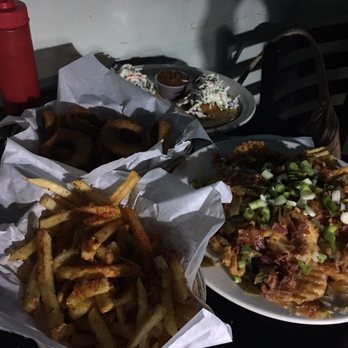 Cafe Rack - Can't believe we ate all this fried stuff. - Bars Near Me - Emeryville, California