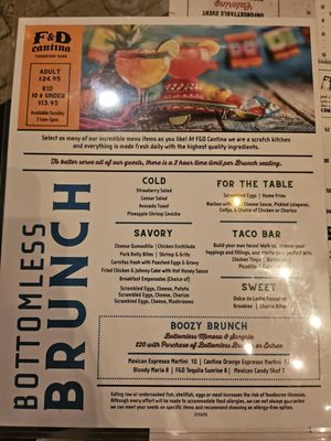 Menu photo 3 F&D Cantina Orlando, FL