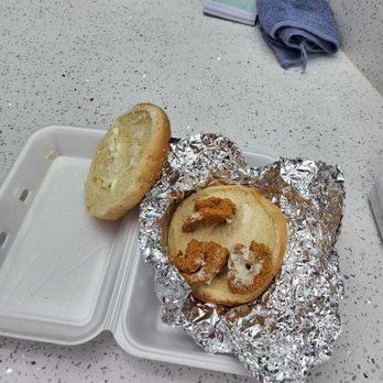 Manhattan Chicken & Fish - This is the remade order for a Spicy Fish Fllet sandwich. (Untouched) - Seafood Near Me - Southfield, Michigan Manhattan Chicken & Fish - This is the remade order for a Spicy Fish Fllet sandwich. (Untouched) - Seafood Near Me - Southfield, Michigan
