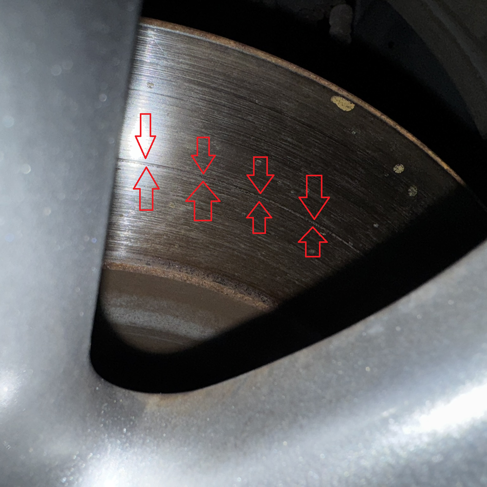 Berman Infiniti Chicago - Service advisor Eddie didn't think these brake rotors needed to be replaced when the service manual says they do - Car Dealers Near Me - Chicago, Illinois Berman Infiniti Chicago - Service advisor Eddie didn't think these brake rotors needed to be replaced when the service manual says they do - Car Dealers Near Me - Chicago, Illinois