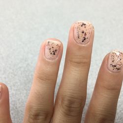 Pearl Nails - I did $20 gel nail plus $5 glitter. I love my nails!!!