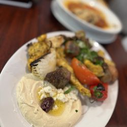 Arzi's Cafe - Beef and lamb shish kabob!