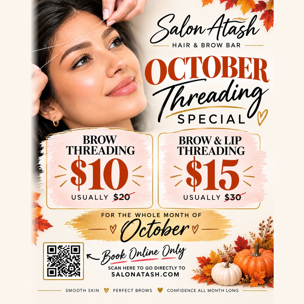Salon Atash Hair & Brow Bar Logo