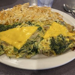 Liberty Family Restaurant - Vegetarian omelet with cheese