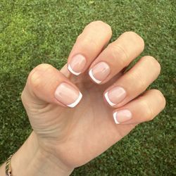Warwick Nails and Spa - Gel French Manicure