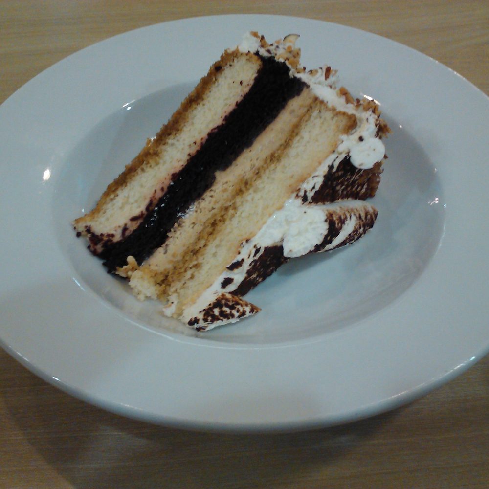 Pasta Pronto - This is the tiramisu here, with frosting around it. It does not look like conventional tiramisu, but it looked interesting. - Italian Near Me - Beaverton, Oregon Pasta Pronto - This is the tiramisu here, with frosting around it. It does not look like conventional tiramisu, but it looked interesting. - Italian Near Me - Beaverton, Oregon