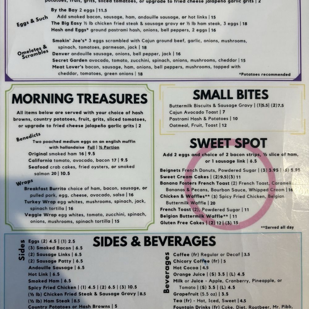 Clementine's - Breakfast menu - Soul Food Near Me - San Ramon, California Clementine's - Breakfast menu - Soul Food Near Me - San Ramon, California