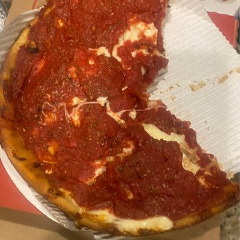 Rosati's - This the pizza I decided to take a pic after we tried 2 slices. Who wouldn't want to eat that? - Italian Near Me - Flower Mound, Texas Rosati's - This the pizza I decided to take a pic after we tried 2 slices. Who wouldn't want to eat that? - Italian Near Me - Flower Mound, Texas