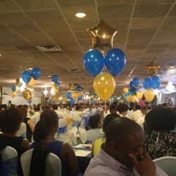 Thomasina Catering Hall - Side view of main banquet hall.