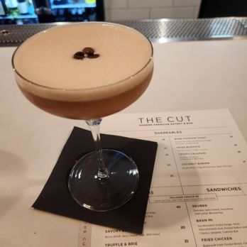 The Cut - Spill the beans, their espresso martini - Cocktail Bars Near Me - Rancho Cucamonga, California