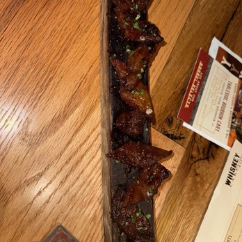 Whiskey Cake Alliance - Candied Bacon - New American Near Me - Fort Worth, Texas Whiskey Cake Alliance - Candied Bacon - New American Near Me - Fort Worth, Texas