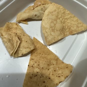 Chipotle Mexican Grill - Tortilla chips, multiple folded together - Mexican Near Me - Ridgeville, Ohio