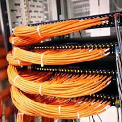 Orlando Network Cabling & Wiring - Voice and Data Network Cabling in Orlando office suite.