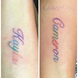 My kids names. BTW, they're 27 and 29! My kids names. BTW, they're 27 and 29!