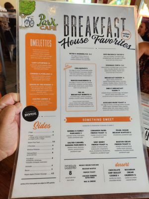 Menu photo 6 Park Cafe Litchfield Park, AZ