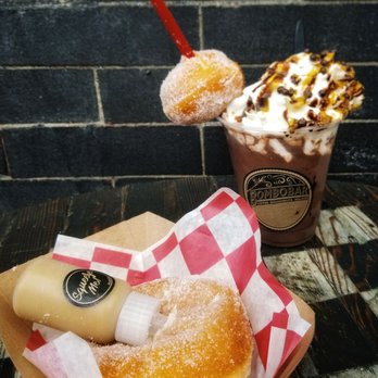 BomboBar - 2nd round of donut and shake. - Desserts Near Me - Chicago, Illinois
