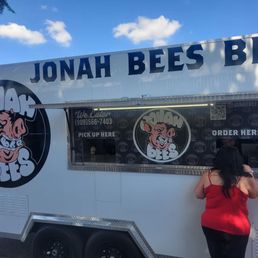 The Jonah Bees bbq food truck.