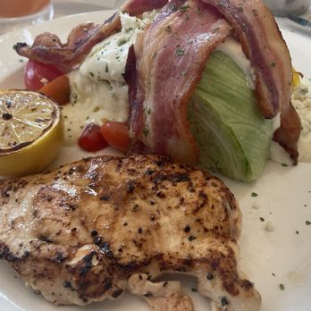The Capital Grille - Wedge salad with grilled chicken - Steakhouses Near Me - Mclean, Virginia The Capital Grille - Wedge salad with grilled chicken - Steakhouses Near Me - Mclean, Virginia